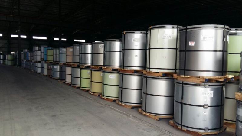 上海定制各種規(guī)格、各顏色彩涂板，建筑用彩鋼板，讓利彩涂卷